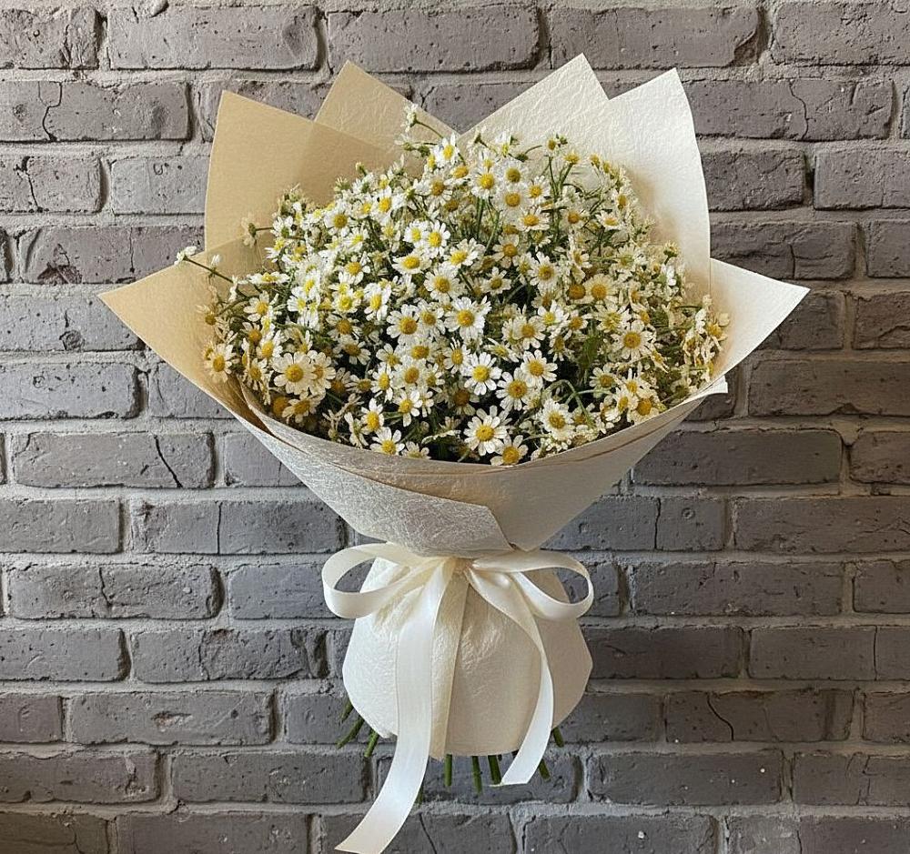 Букет цветов из: Ромашки в Николаевске