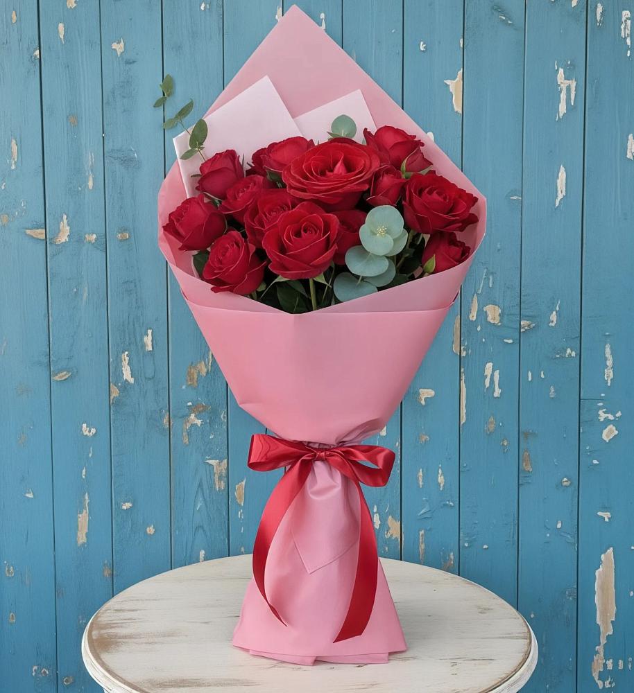 Букет цветов из: Розы в Николаевске