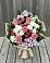Букет цветов из: Альстромерии, Гвоздики, Розы и Хризантемы в Николаевске