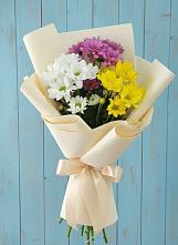 Букет цветов из:  Хризантемы в Николаевске