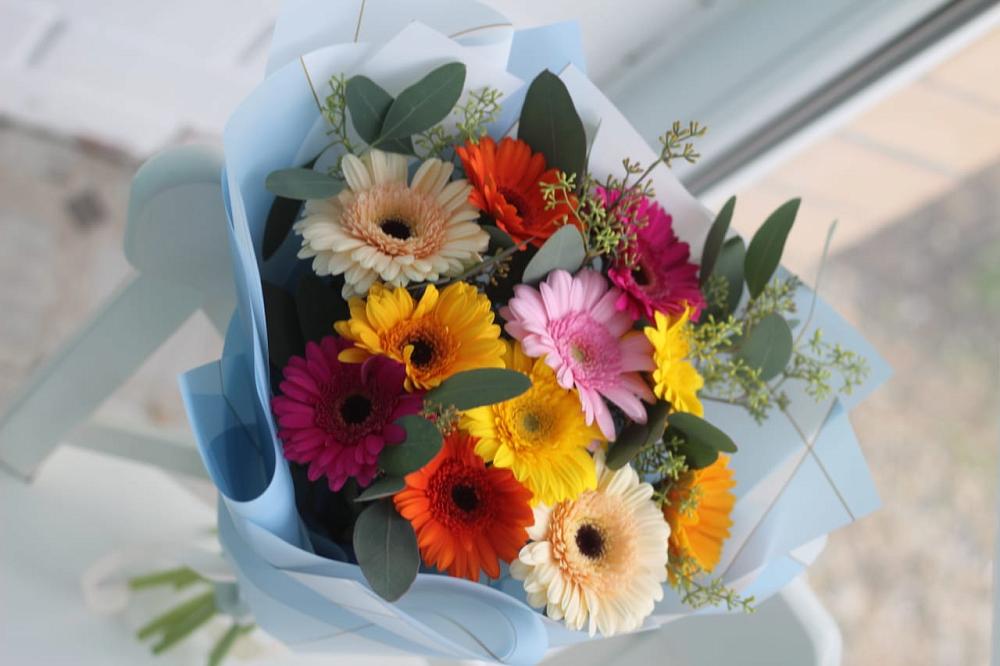 Букет цветов из: Герберы в Николаевске