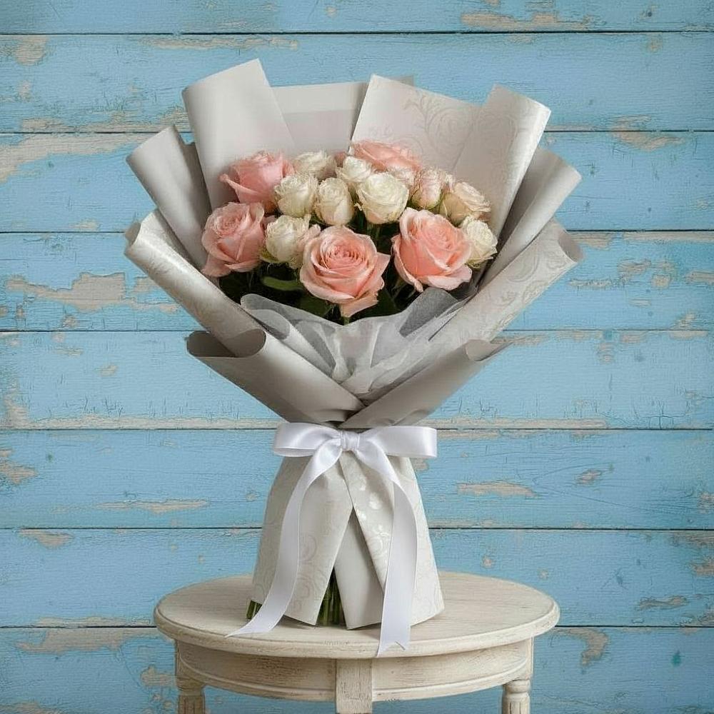 Букет цветов из: Розы в Николаевске