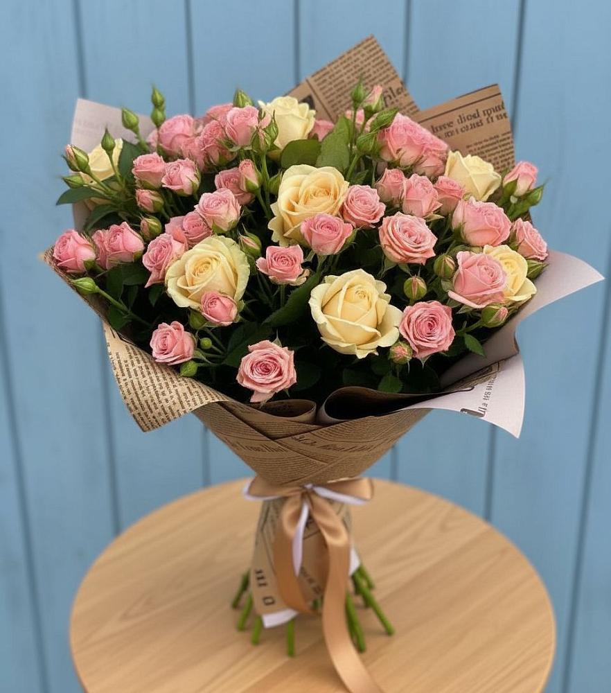 Букет цветов из: Розы в Николаевске