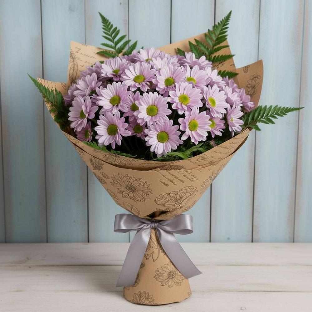 Букет цветов из: Хризантемы в Николаевске