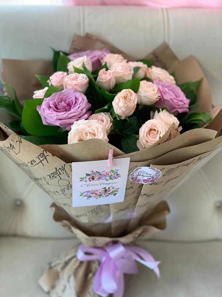 Букет цветов из: Розы в Николаевске