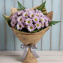 Букет цветов из:  Хризантемы в Николаевске