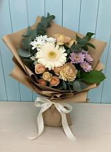 Букет цветов из:  Герберы и Хризантемы в Николаевске