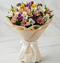 Букет цветов из:  Альстромерии #REPLACE_PRED# Николаевске