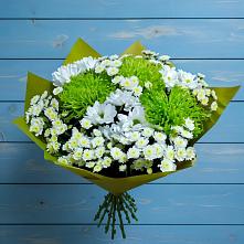 Букет цветов из:  Хризантемы в Николаевске