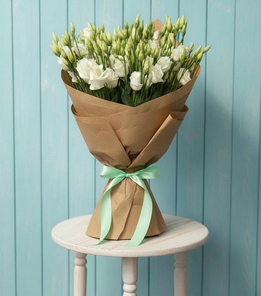 Букет цветов из: Лизиантусы в Николаевске