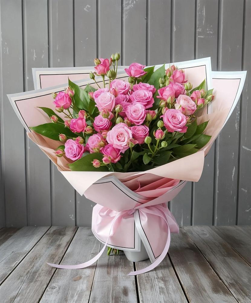 Букет Розовый кустик в Николаевске