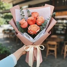 Букет цветов из:  Розы в Николаевске