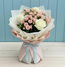Букет цветов из:  Розы в Николаевске