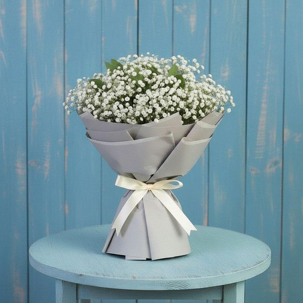 Букет цветов из: Гипсофила в Николаевске