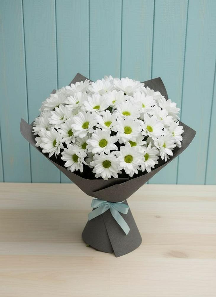 Букет цветов из: Хризантемы в Николаевске
