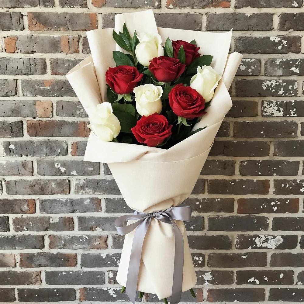 Букет цветов из: Розы в Николаевске