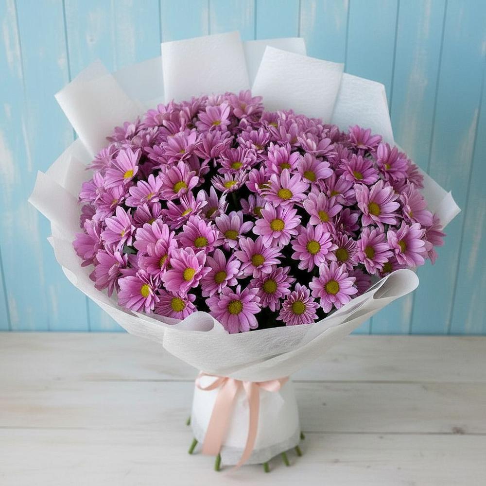 Букет цветов из: Хризантемы в Николаевске