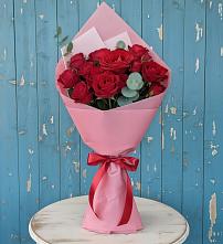 Букет цветов из:  Розы в Николаевске