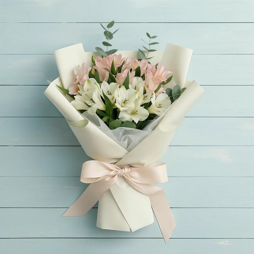 Букет цветов из: Альстромерии в Николаевске