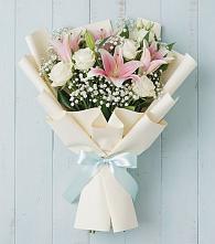 Букет цветов из:  Лилии в Николаевске