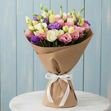 Букет цветов из:  Лизиантусы в Николаевске