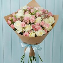 Букет цветов из:  Розы в Николаевске