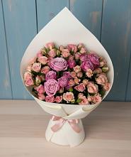 Букет цветов из:  Розы в Николаевске