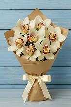 Букет цветов из:  Орхидеи и Розы в Николаевске